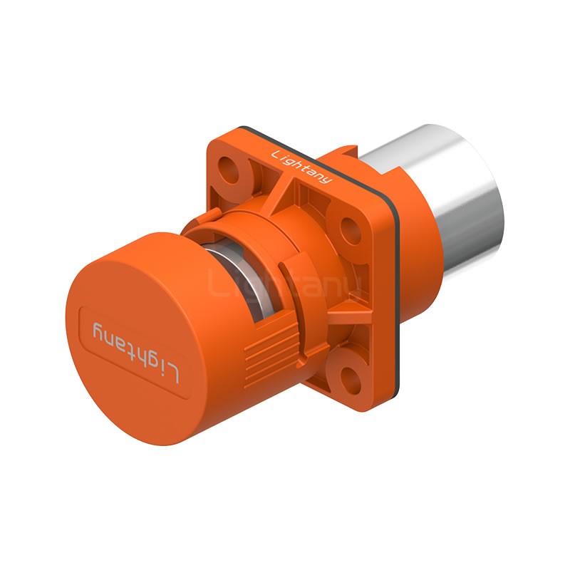 LTC2540SI-M1YL內螺紋穿墻插座 250/300/350/400A 橘黃